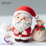 عروسک بابانوئل خمیری