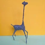 مجسمه زرافه سیمی و مفتولی| فروشگاه اکسسوری