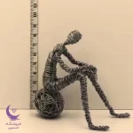 مجسمه هنری مرد متفکر