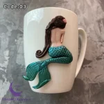ماگ با طرح پری دریایی