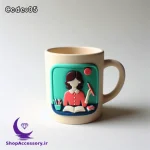 ماگ خمیری روز معلم