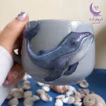 ماگ سرامیکی طرح نهنگ