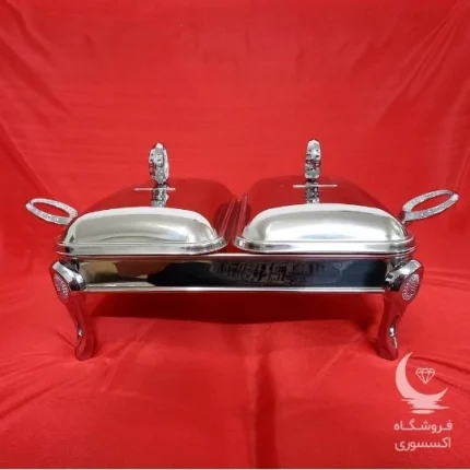 ظرف سوفله مرغ خوری دوقلوی جدید
