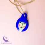 گردنبند هنری بانوی ژاپنی