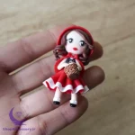 گردنبند دست ساز شنل قرمزی