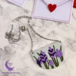 گردنبند اسطوخودوس دست ساز
