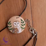 گردنبند جغد دست ساز