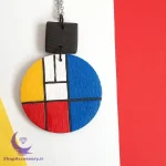 گردنبند دست ساز رنگی