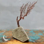 درخت سیمی مینیاتوری جذاب مسی